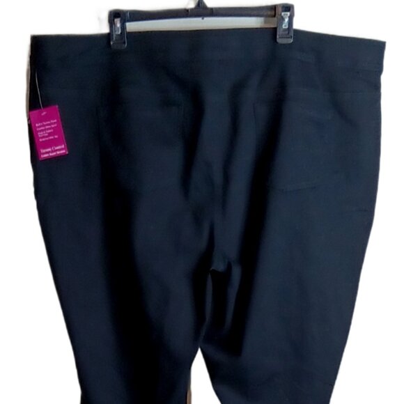 Kim Rogers Pull-On Jeans Womens 24WS Black High Rise Tummy Control Super Stretch - Picture 4 of 4